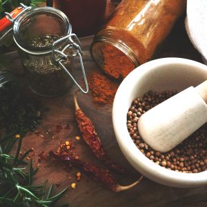 Herbs & spices – refill station Cornwall